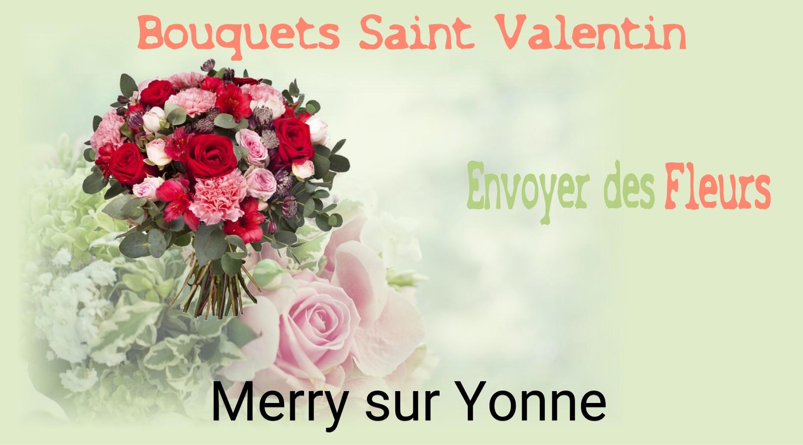 Roses de Saint-Valentin livrées à Merry-sur-Yonne